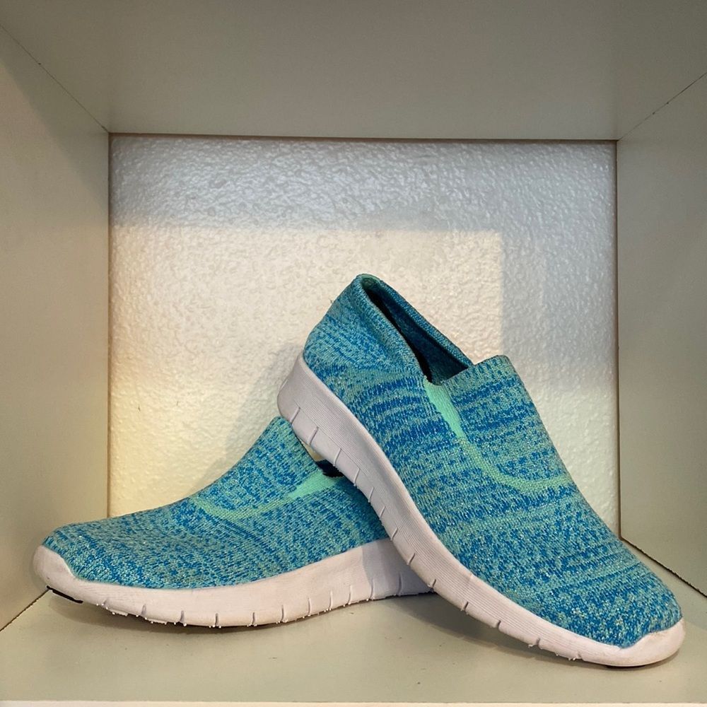 Skechers Bright Idea Aqua Slip On Stretchy Sneakers